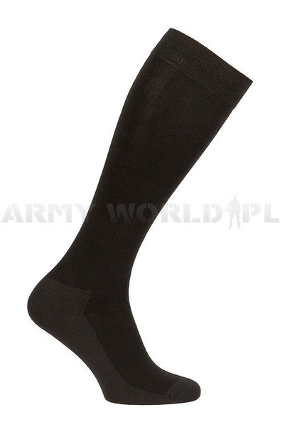 Police Summer Long Socks Coolmax Bundeswehr Black Original Surplus New