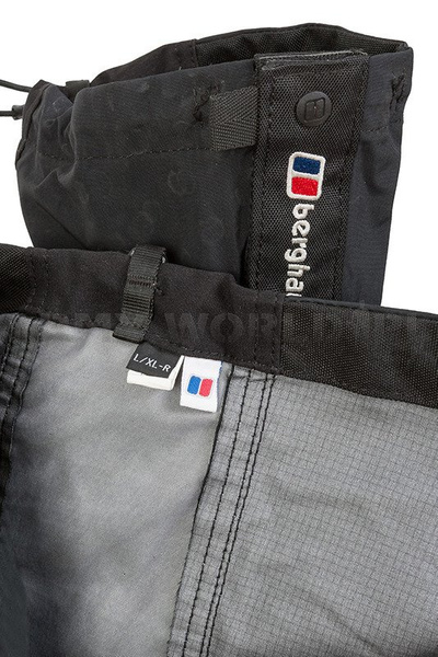 Stuptuty Berghaus GORE-TEX GTX Gaiters Model II Czarne Oryginał Demobil BDB