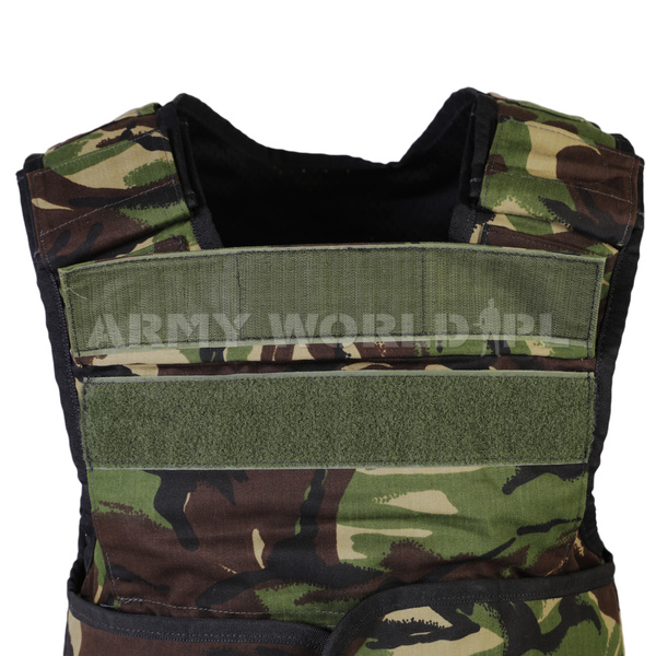 Kamizelka Ochronna Brytyjska DPM Woodland Na Wkłady Balistyczne Oryginał Demobil DB