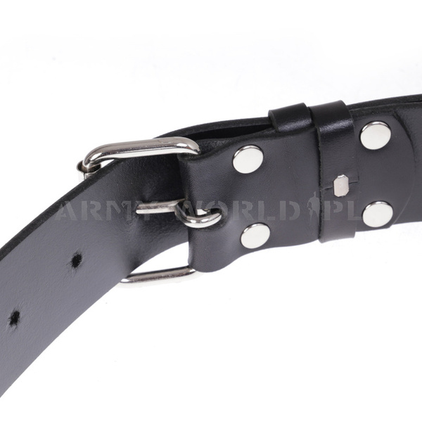 Private Leather Belt M&M Leder Black