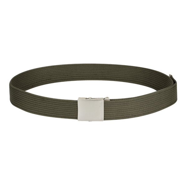 Webbing Belt Canvas Polyester Helikon-Tex With Metal Buckle Olive (PS-CAN-PO-02)