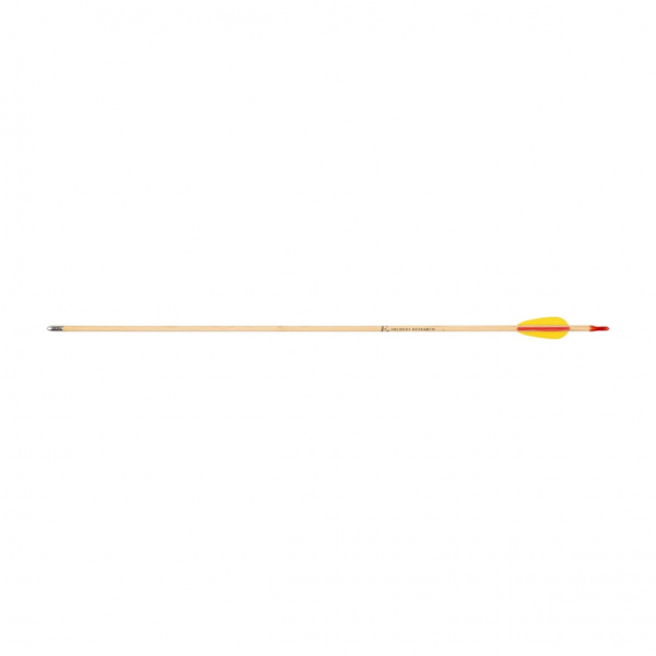 Wooden Arrow 27" Poe Lang Smooth Tip (VD-003AK)