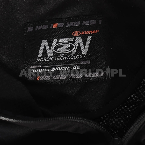 Bluza Damska Treningowa ZIENER Reprezentacji Sportowej Niemiec Czarna Oryginał Demobil DB