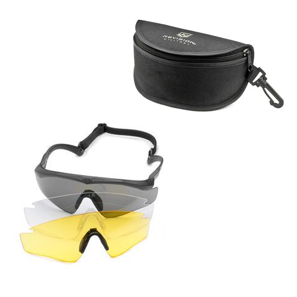 Okulary Taktyczne Balistyczne Sawfly Legacy Max Revision + 3 Wizjery Oryginał Nowe