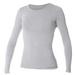 Women's Long Sleeve Shirt COMFORT WOOL Merino Brubeck Grey