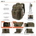 Plecak Rush12 2.0 Backpack 24 Litry 5.11 Moonlight (56561ABR-1016)