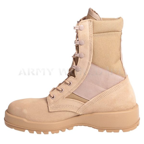 Buty Wojskowe US Army Hot Weather Steel Toe Boot UPCW Thorogood Desert Oryginał Demobil BDB