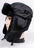 Usztka Cap Ushanka Pilotka MA1 Winter Black New