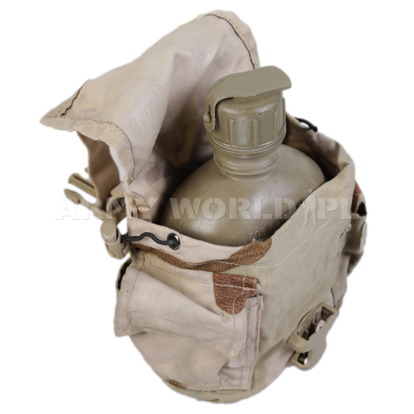 Manierka US Army 1 L + Pokrowiec Molle 3 Color Oryginał Demobil DB