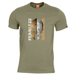 T-shirt Ageron Fearless Warrior Pentagon Olive Green (K09012-FE)