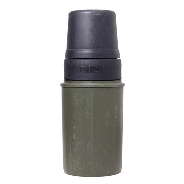 Termos Wojskowy Holenderski Thermos 1 Litr Olive /Czarny Oryginał Demobil II Gatunek