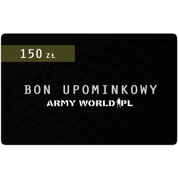 Bon Upominkowy Armyworld Wartość 150 zł 