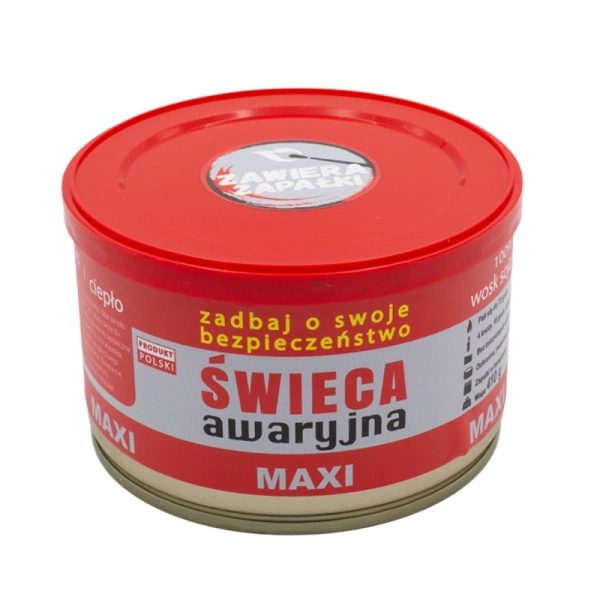 Świeca Awaryjna Sojowa Haske Pro 410g