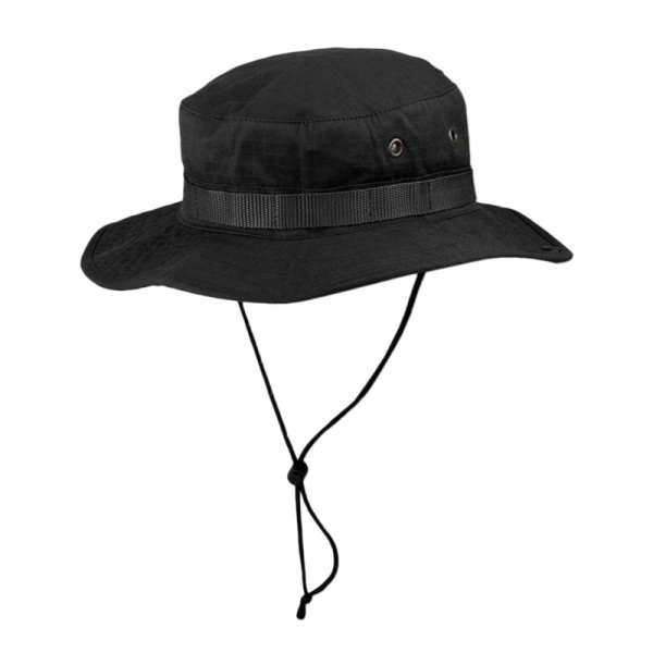 Kapelusz Wojskowy Bonie Rondo Dominator Czarny