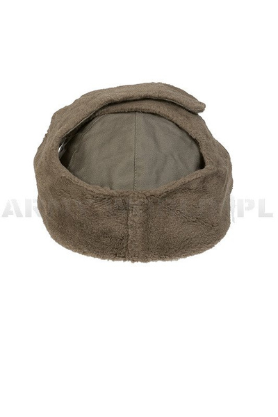 Military Ushanka Cap Bundeswehr Olive Original New