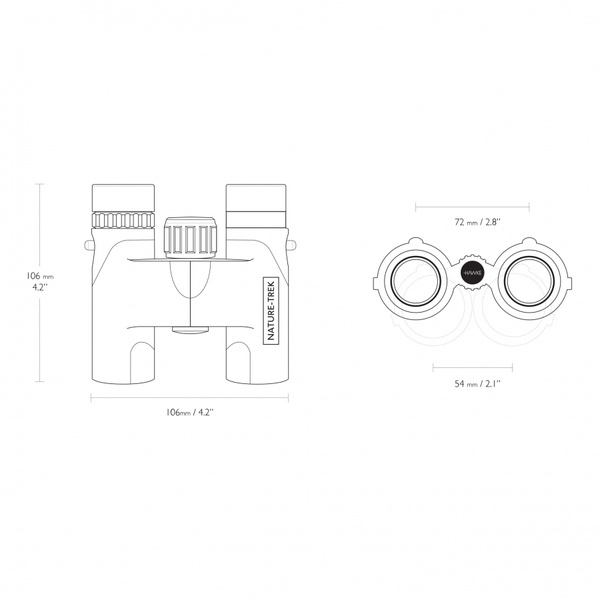 Lornetka Hawke Nature Trek Compact 8x25 (35051)