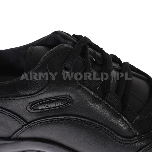 Buty Skórzane Trekingowe Meindl Gore-Tex Low Czarne Oryginał Nowe
