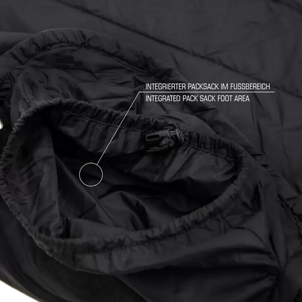 Sleeping Bag G40 Liner Carinthia (+14°C) Black