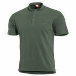 T-shirt Levantes Henley Pentagon Camo Green (K09025)