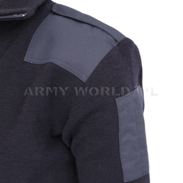 Golf Sweter Z Zamkiem Trudnopalny Granat Oryginał Demobil DB