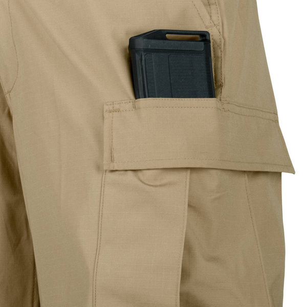 Bermuda Shorts BDU Type Helikon-Tex Ripstop Khaki (SP-BDK-CR-13)