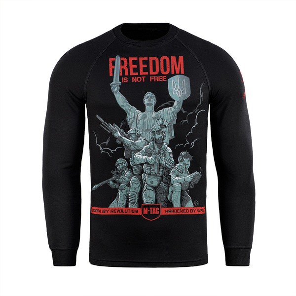 Bluza Raglanowa Freedom M-Tac Czarna (20524002)