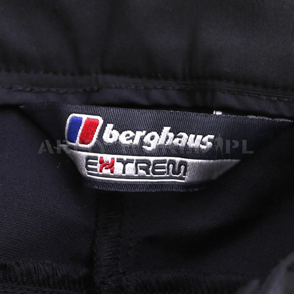 Spodnie Softshell Z Szelkami Berghaus Diffusion Pant Czarne 
