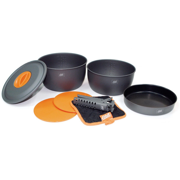 Zestaw Naczyń Turystycznych Esbit Aluminium Cookware 3 Standard (CW2500HA)