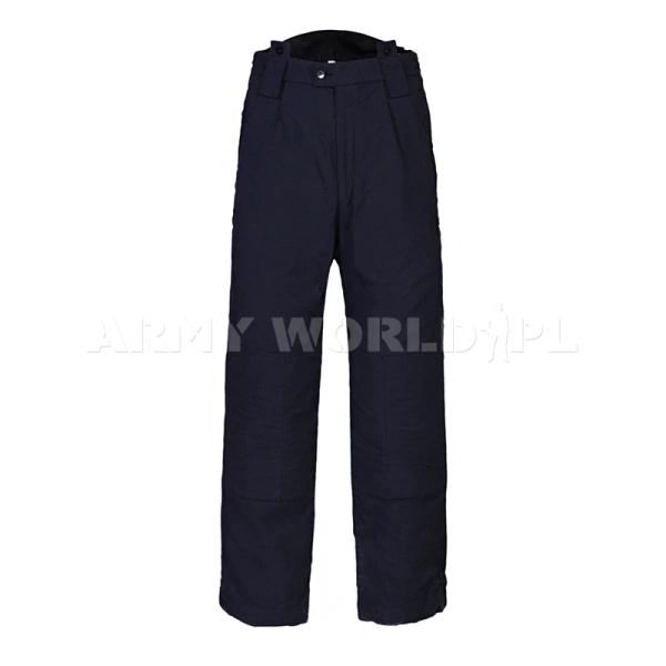 Spodnie Robocze Holenderskie Wahler Aramidowe Granatowe Oryginał Demobil BDB