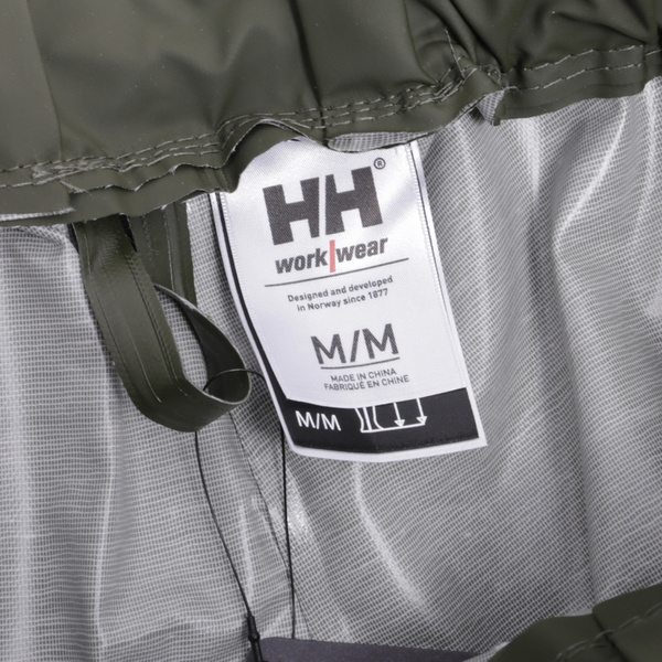 Komplet Przeciwdeszczowy Mandal Helly Hansen Work Wear Olive Oryginał Nowy