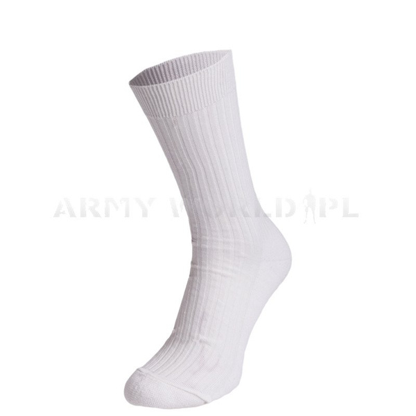 Dutch Army Socks P. H. M Bv White Original New