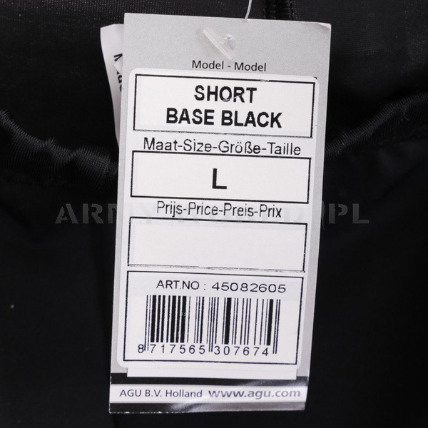 Spodenki Rowerowe Męskie Z Wkładką AGU Czarne Oryginał Demobil BDB