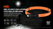 Latarka Czołowa H16 650 lmCRI≥90 Acebeam 5000k Czarna