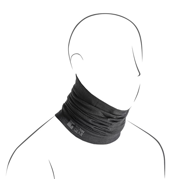 Komin Merino Wool ClawGear Czarny