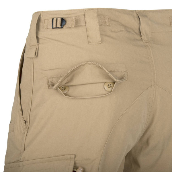 Bermuda Shorts CPU Helikon-Tex Ripstop Khaki (SP-CPK-CR-13)