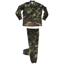 Military Italian Field Uniform Woodland Set Shirt+Trousers Original New