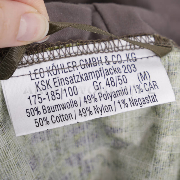 Kurtka Parka Smock KSK Oddziałów Specjalnych Bundeswehr Leo Köhler Phantomleaf Z3a 89 (203)