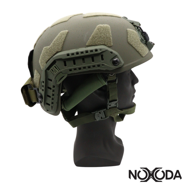 Hełm Balistyczny Noxoda NXH01PRO Typ FAST (High-Cut) NIJ IIIA / PN-K2O3 Olive