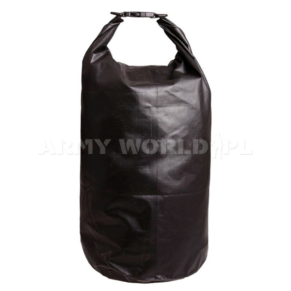 Military Rubberised Crossing Bag Ripstop 60 x 25 Black Used