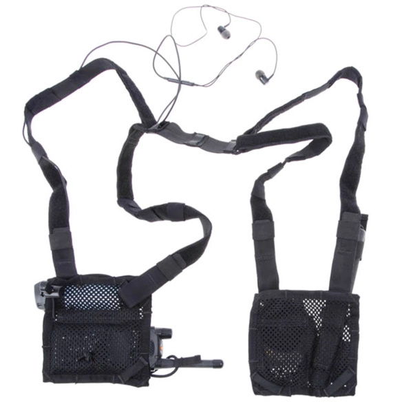 Podwójne Szelki Taktyczne Ukryte Dual Side Covert Equipment Harness -1 Czarne Snigel (15-00492-01-000)