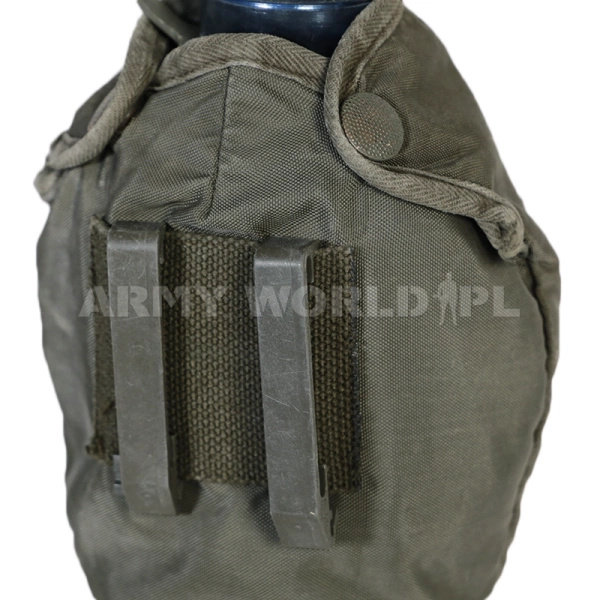 Manierka Przezroczysta + Pokrowiec Austriacki Olive Oryginał Demobil DB