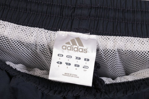 Spodnie Dresowe Treningowe Wojskowe Adidas Granatowe Oryginał Demobil BDB