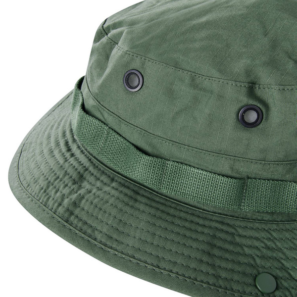 Military Hat "Boonie Hat" Cotton Ripstop Helikon-Tex Khaki (KA-BON-CR-13)