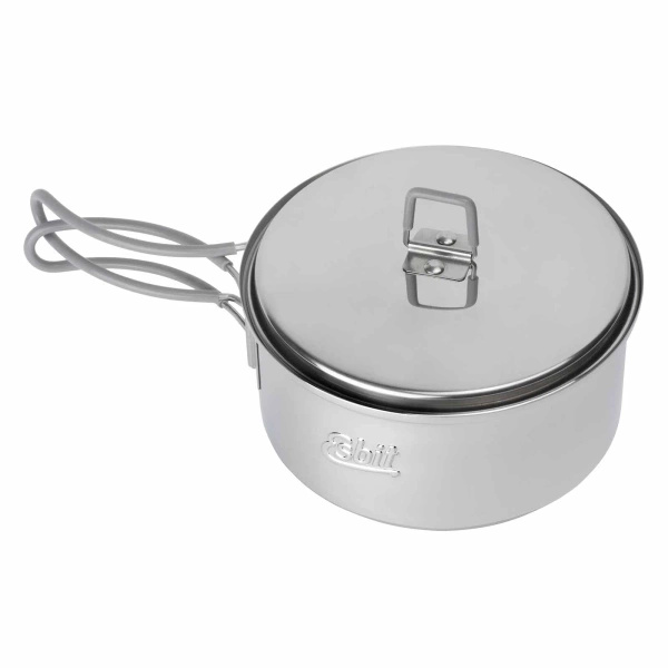 Zestaw Do Gotowania Solid Fuel Cookset Stainless Steel Esbit 1000 ml
