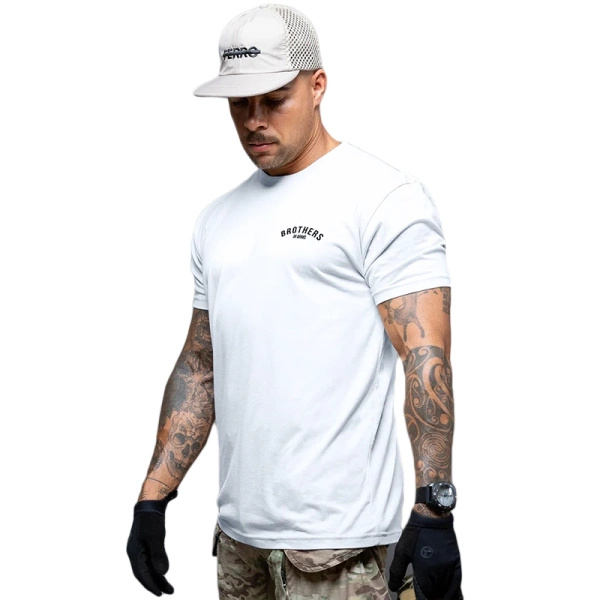 T-Shirt Team Brothers In Arms White