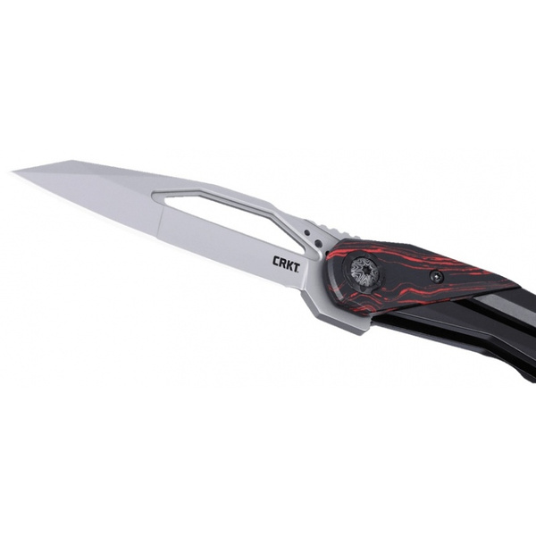 Nóż Składany CRKT Nucleus Czarny/Czerwony 5702