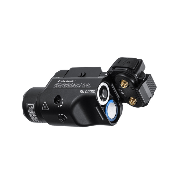 Latarka Do Broni Krótkiej z Laserem HUSSAR GL 900 lm Mactronic (THG0011)