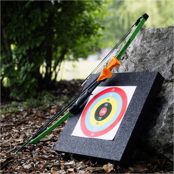 Łuk Bloczkowy Dla Dzieci CB Cadet4 Set 15 lbs Zielony Na Przyssawki NXG (2.2347)
