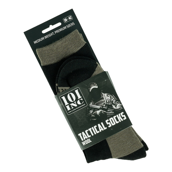 Skarpety Tactical Wool 101 Inc. Olive/Czarne (233192)