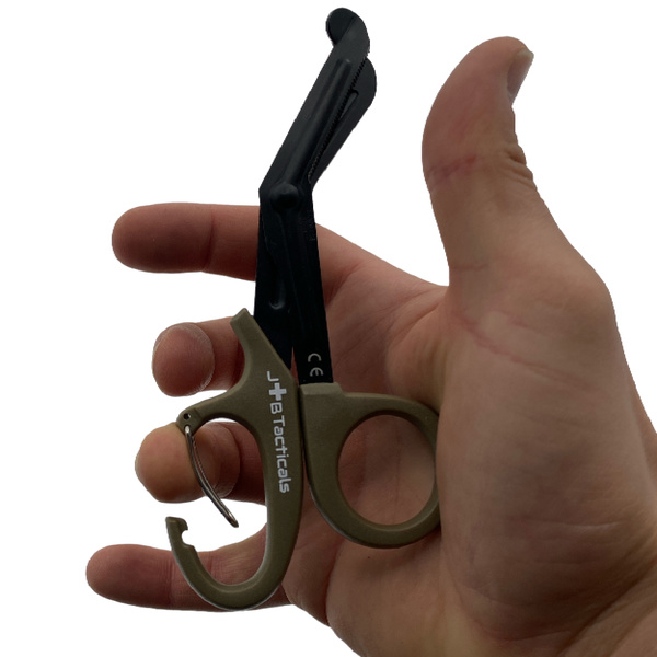 Nożyczki Taktyczne Wielofunkcyjne Medyczne 15cm JB Tacticals Zielone